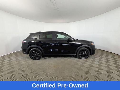 Crystal Black Pearl 2024 Honda HR-V AWD Sport
