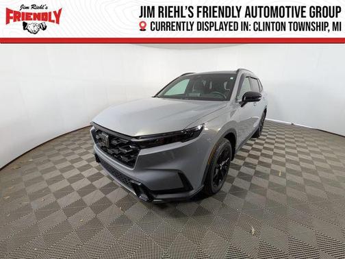 Urban Gray Pearl 2024 Honda CR-V Hybrid Sport AWD