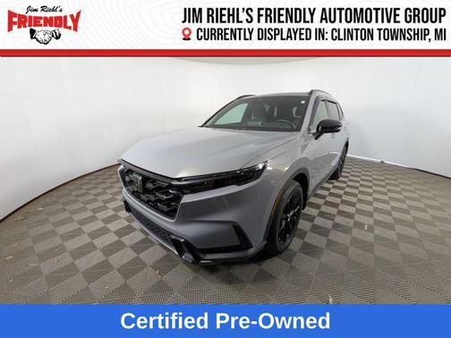 Urban Gray Pearl 2024 Honda CR-V Hybrid Sport AWD