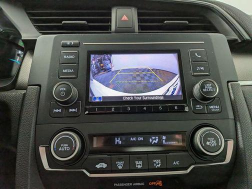 Platinum White Pearl 2019 Honda Civic LX
