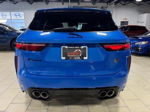 Ultra Blue 2023 Jaguar F-PACE SVR P550 AWD Automatic