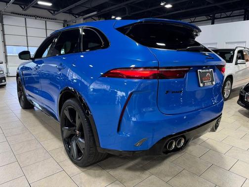 Ultra Blue 2023 Jaguar F-PACE SVR P550 AWD Automatic