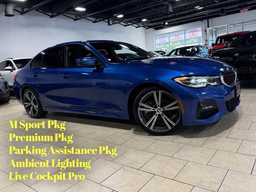 Blue 2019 BMW 330 xDrive