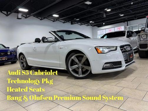 White 2017 Audi S5 3.0T