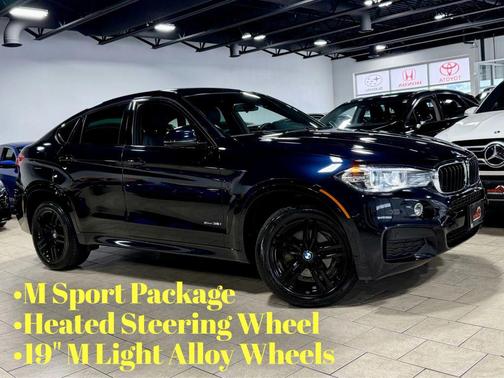 Black 2018 BMW X6 xDrive35i