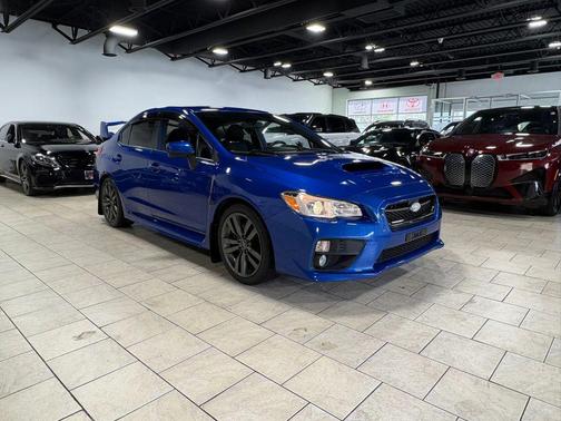 Blue 2017 Subaru WRX Premium