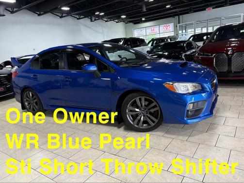 Blue 2017 Subaru WRX Premium