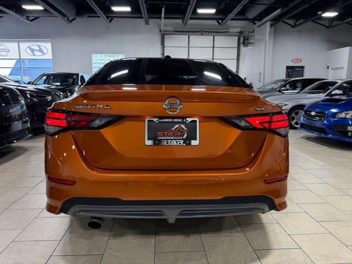 Orange 2023 Nissan Sentra SR