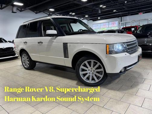 White 2010 Land Rover Range Rover Supercharged
