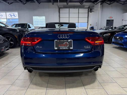 Blue 2016 Audi A5 Premium Plus