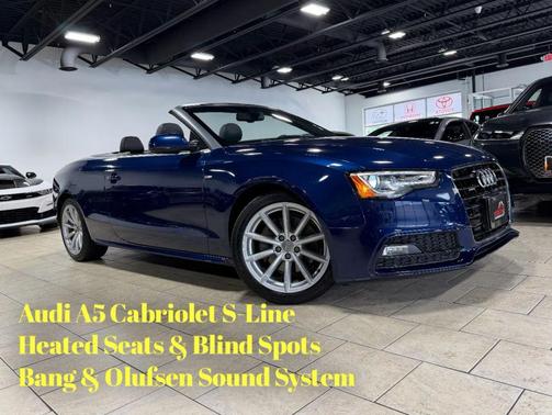 Blue 2016 Audi A5 Premium Plus