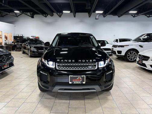 Black 2018 Land Rover Range Rover Evoque SE