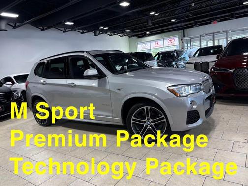 Silver 2016 BMW X3 xDrive35i