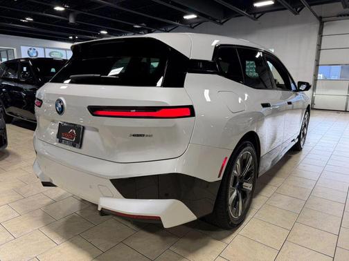 White 2025 BMW iX xDrive50 Sport Utility 4D