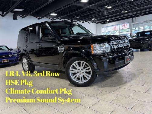 Black 2013 Land Rover LR4 Base SUV
