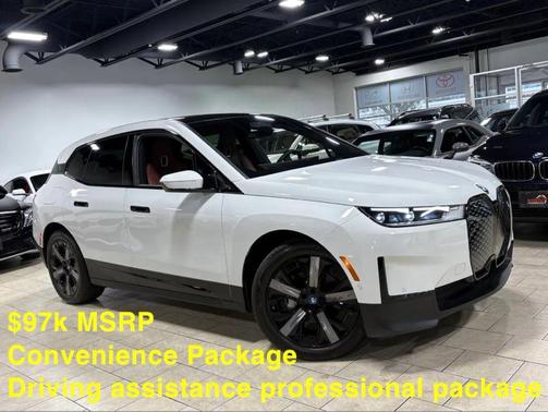 White 2024 BMW iX xDrive50