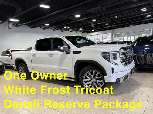 White Frost Tricoat 2024 GMC Sierra 1500 Denali