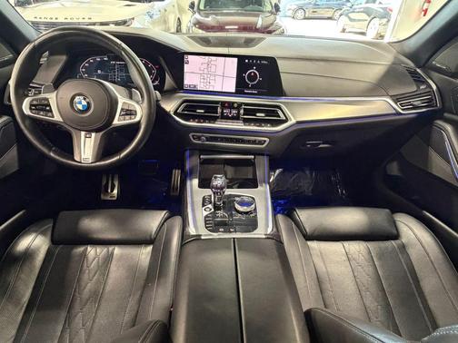 Blue 2020 BMW X5 M50i