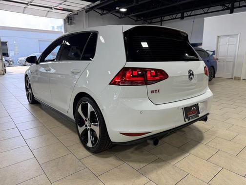 Pure White 2017 Volkswagen Golf GTI 2.0T Autobahn 4-Door
