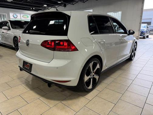 Pure White 2017 Volkswagen Golf GTI 2.0T Autobahn 4-Door