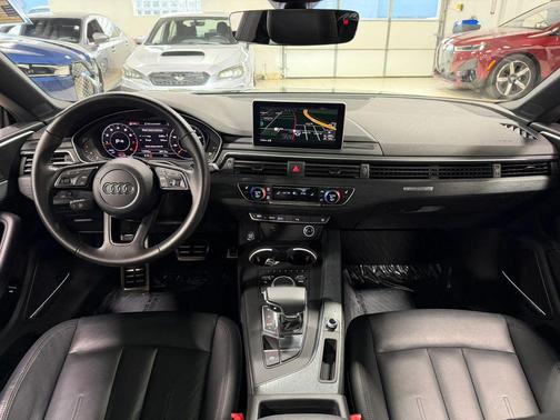 Black 2018 Audi A5 2.0T Premium Plus