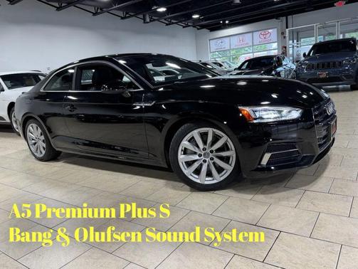 Black 2018 Audi A5 2.0T Premium Plus