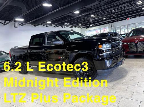 Black 2017 Chevrolet Silverado 1500 LTZ Truck