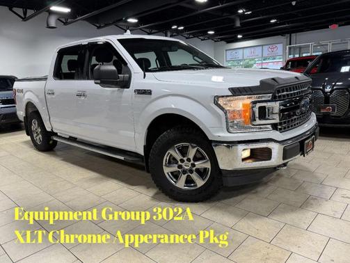 Shadow Black 2018 Ford F-150 XLT