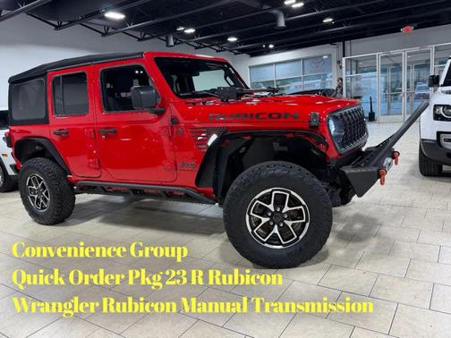 Firecracker Red Clearcoat 2024 Jeep Wrangler Rubicon