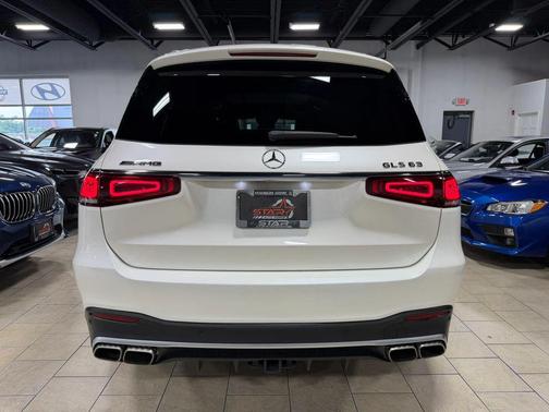 White 2021 Mercedes-Benz AMG GLS 63 Base
