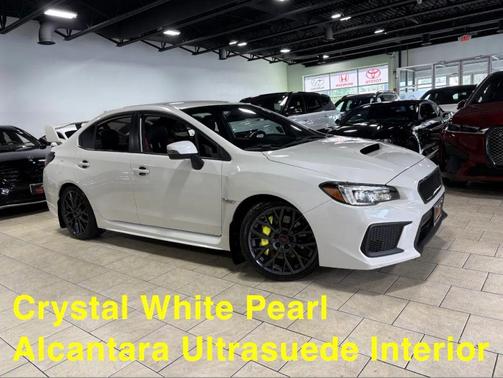 Crystal White Pearl 2019 Subaru WRX STI Base