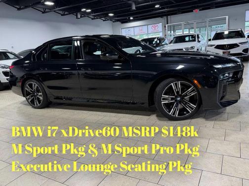Black 2024 BMW i7 xDrive60