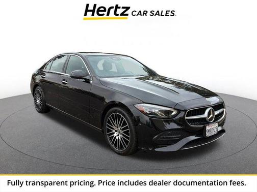 Black 2024 Mercedes-Benz C-Class C 300
