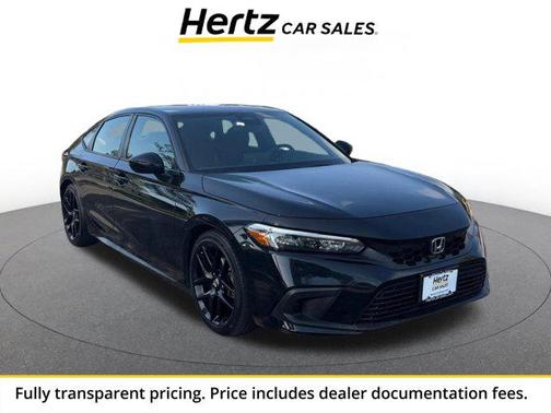 Crystal Black Pearl 2024 Honda Civic Sport