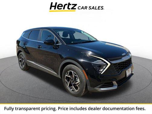 Ebony Black 2025 Kia Sportage LX