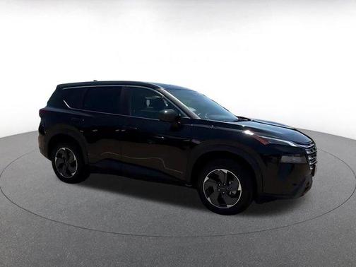 Super Black 2025 Nissan Rogue SV