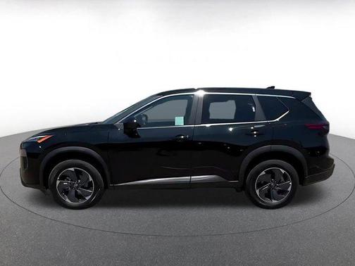 Super Black 2025 Nissan Rogue SV