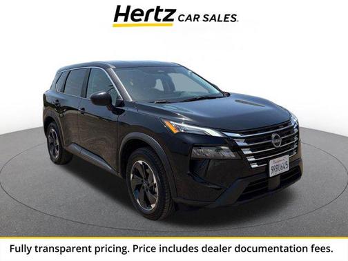 Super Black 2025 Nissan Rogue SV