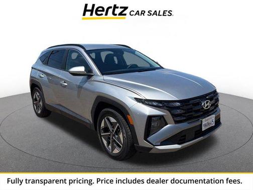 Shimmering Silver 2025 Hyundai TUCSON SEL