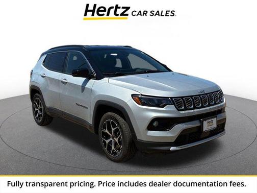 Silver Zynith Metallic Clearcoat 2025 Jeep Compass Limited