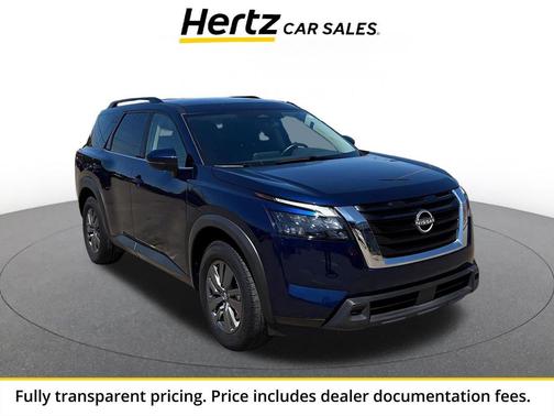Deep Ocean Blue Pearl 2025 Nissan Pathfinder SV