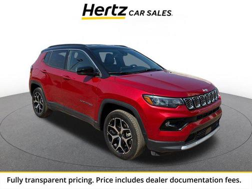 Red Hot Pearlcoat 2025 Jeep Compass Limited