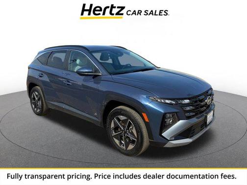 Atlantis Blue 2025 Hyundai TUCSON SEL