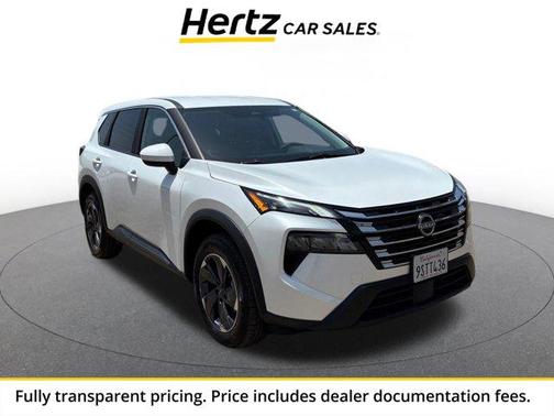 Everest White Pearl 2025 Nissan Rogue SV