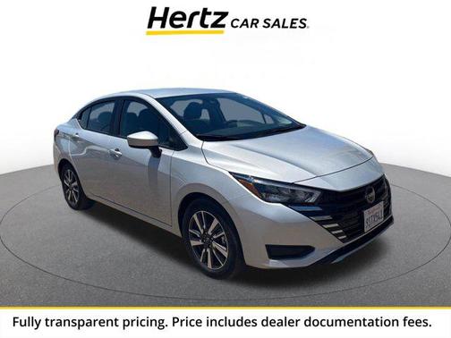 Brilliant Silver Metallic 2025 Nissan Versa 1.6 SV