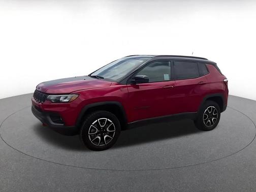 Red Hot Pearlcoat 2025 Jeep Compass Trailhawk