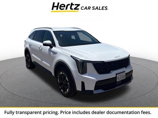 Glacial White Pearl 2024 Kia Sorento S