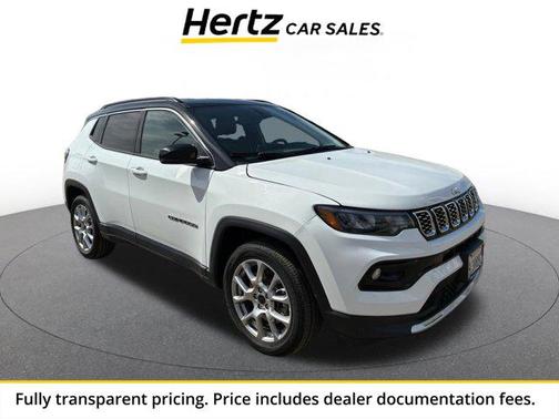 Bright White Clearcoat 2025 Jeep Compass Limited