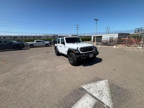 Bright White Clearcoat 2025 Jeep Wrangler Sport S