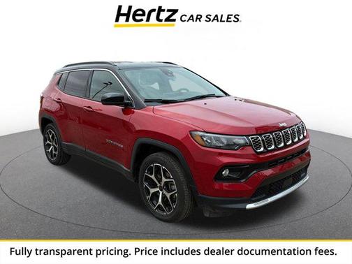 Red Hot Pearlcoat 2025 Jeep Compass Limited